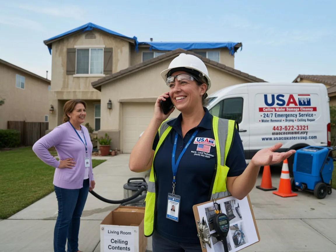 Ceiling Water Damage Restoration Wolbach, NE FAQs